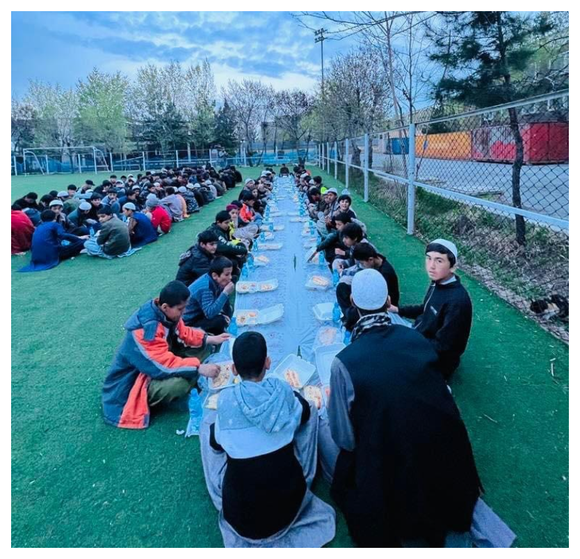 Breaking Fast Together: Gate of Hope Hosts Outdoor Iftar for Youth in Afghanistan